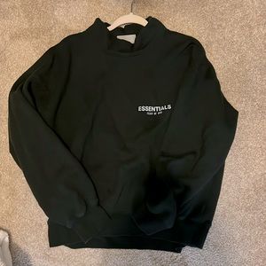 Essentials mock neck sweatshirt